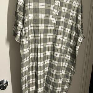 Plaid night gown